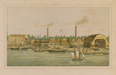 Washington Navy Yard, CA 1840