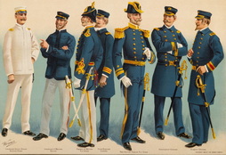 U.S. NAVY - UNIFORMS - 1899