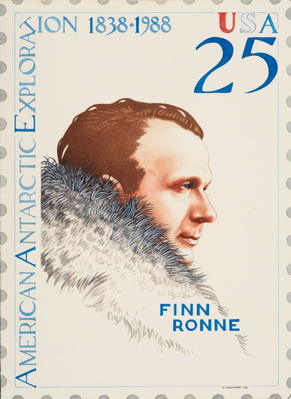 AMERICAN ANTARCTIC EXPLORATION 1838-1988 FINN RONNE