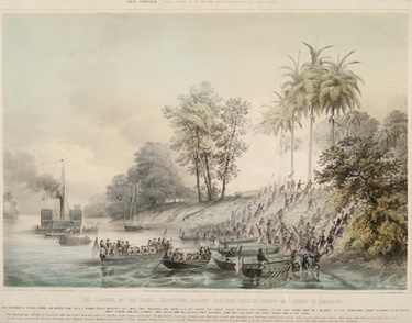 Naval Portfolio No. 6: Landing of Naval Expedition Against Tabasco; Comm M.C. Perry