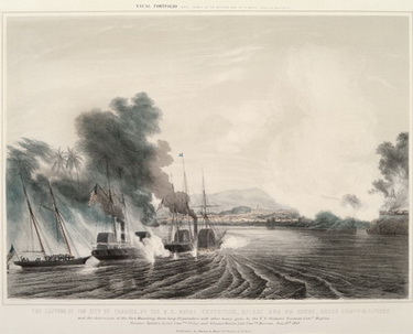 Naval Portfolio No. 7: Capture of City of Tabasco By Us Naval Expendition, Afloat and Onshore