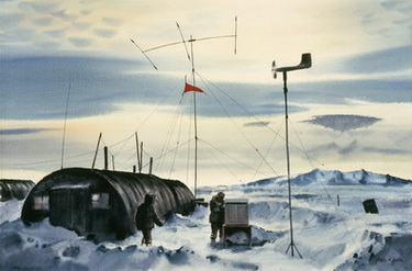 Weather Station, Antarctica