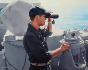 The Watch Stander, USS Mustin (DDG-89)