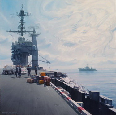 USS George Washington Departs Yokosuka, Japan