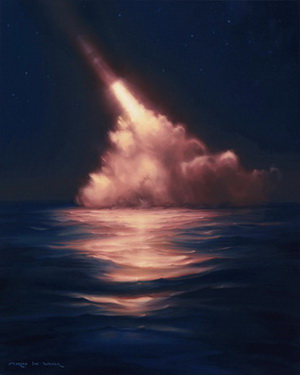 A Trident II, Takes Flight