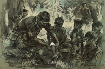 HOSPITAL CORPSMAN-3RD MAR DIV