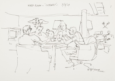 WARD ROOM, USS HORNET