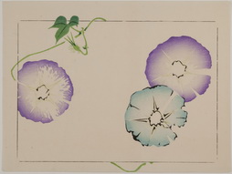 Purple and Blue Flowers, from Hana Kurabe