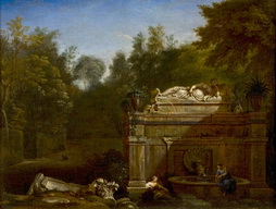 Landscape with Fountain