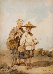 Two Chinese Figures