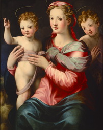 Madonna and Child with St. John the Baptist