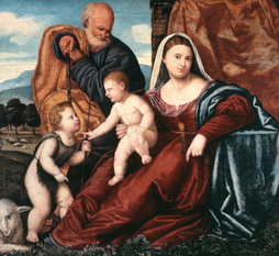 Holy Family with St. John