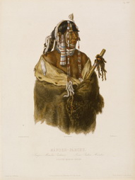 Mandeh-Pahchu... A Young Mandan Indian