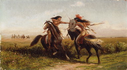 Indians Jousting