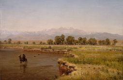 Indian Encampment on the Platte River, Colorado