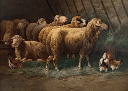 Painting of Sheep