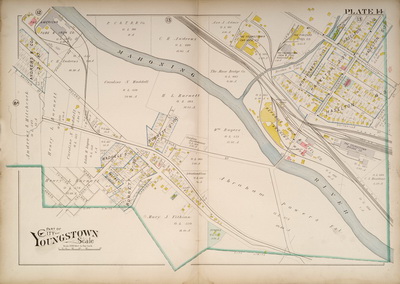 Plate_14  -  Atlas of Surveys of Mahoning County 1899-1900   