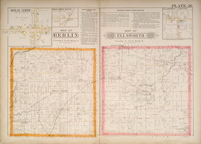 Plate_20  -  Atlas of Surveys of Mahoning County 1899-1900   