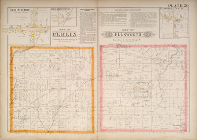 Plate_20  -  Atlas of Surveys of Mahoning County 1899-1900   