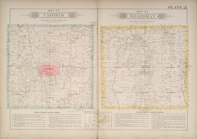 Plate_21  -  Atlas of Surveys of Mahoning County 1899-1900   