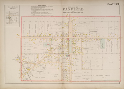 Plate_22  -  Atlas of Surveys of Mahoning County 1899-1900   