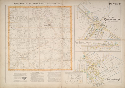 Plate_25  -  Atlas of Surveys of Mahoning County 1899-1900   