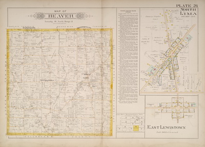 Plate_26  -  Atlas of Surveys of Mahoning County 1899-1900   