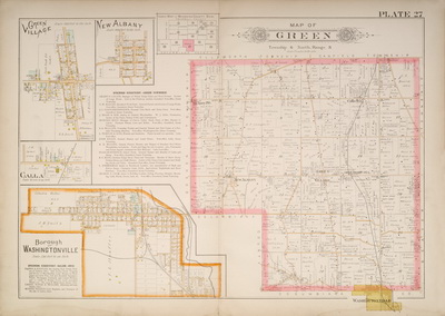 Plate_27  -  Atlas of Surveys of Mahoning County 1899-1900   