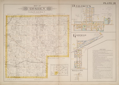 Plate_28  -  Atlas of Surveys of Mahoning County 1899-1900   