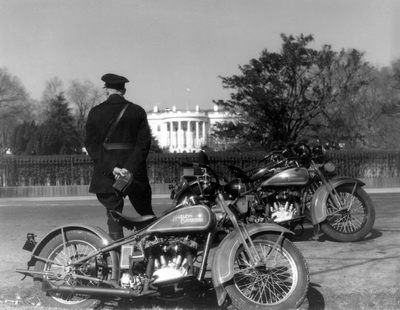 Policeman on Ellipse, ca. 1941