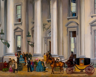 Visitors From the East: President Buchanan Greets Visitors from Far Away, 1860