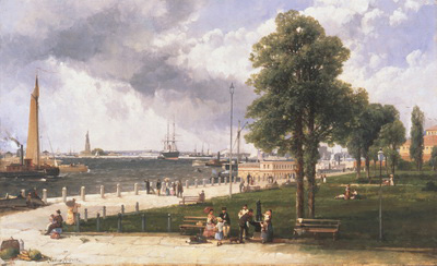 New York Harbor and the Battery