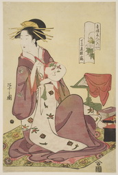The Tayu Hinazuru Of Shoji-Ya