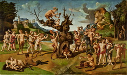 The Discovery of Honey by Bacchus
