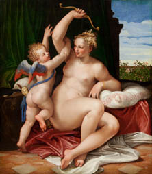 Venus Disarming Cupid, 1550-1555