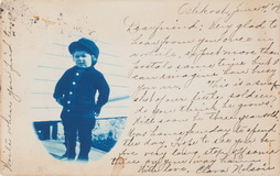 Young Boy in Soldier Costume