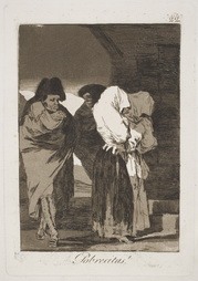 Pobrecitas (plate 22 from Los Caprichos)