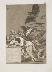 The Sleep of Reason Produces Monsters (El sueno de la razon produce monstruos) plate 43s