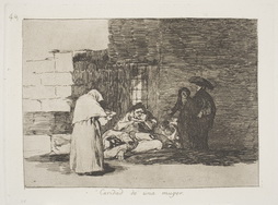 Caridad de una muger